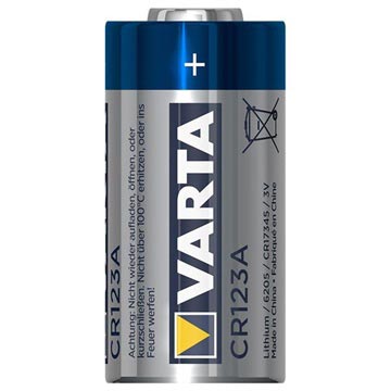 Varta 6205 CR123A - profesjonalna bateria litowa