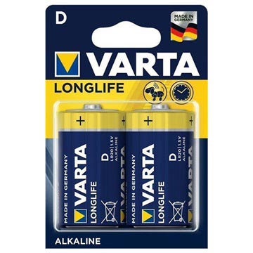 Bateria D/LR20 Varta Longlife 4120110412 - 1.5V - 1x2