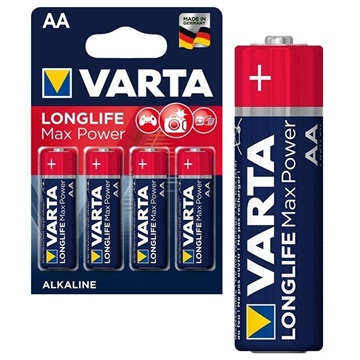 Baterie AA Varta Longlife Max Power 4706110404 - 1.5V - 1X4