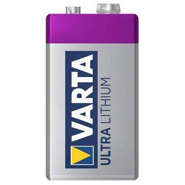 Bateria Varta Ultra Lithium 9V 06122301401