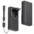 Powerbank Veger ACE100 ze Składaną Wtyczką UE - 10000mAh - Czarny