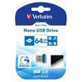 PENDRIVE VERBATIM NANO USB 3.0 - 64 GB