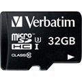 Verbatim Pro MicroSDHC Memory Card - 32GB