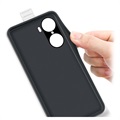 Pionowo Zamykane Etui z Kieszenią na Kartę do Honor 60 Pro - Biel
