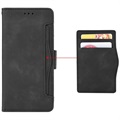Samsung Galaxy M12 - Etui-Portfel Seria Vintage z Miejscem na Karty - Czarne