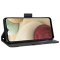 Samsung Galaxy M12 - Etui-Portfel Seria Vintage z Miejscem na Karty - Czarne