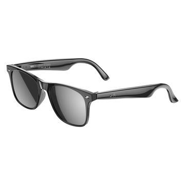 Inteligentne okulary W100 z tłumaczeniem AI i stopniem ochrony IP67 - czarne