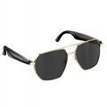 Inteligentne okulary W100C Retro z tłumaczeniem w czasie rzeczywistym - czarne