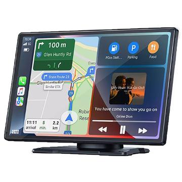 W519 9-calowy bezprzewodowy ekran CarPlay i Android Auto z nawigacją GPS