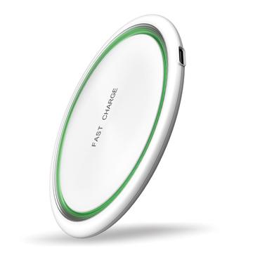 W53 Qi Wireless Charger Pad Ultracienka, okrągła podstawka do szybkiego ładowania