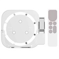 Wall-Mounted STB Stand - Apple TV 6/5/4/3/2 - White