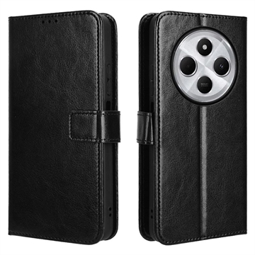 Xiaomi Redmi 14C/14R/Poco C75 Etui portfelowe z magnetycznym zamknięciem