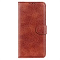 Etui z Portfelem z Funkcją Podpórki do Telefonu OnePlus Nord N20 5G - Brąz
