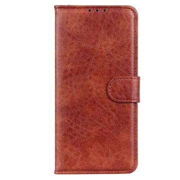 Etui z Portfelem z Funkcją Podpórki do Telefonu OnePlus Nord N20 5G - Brąz