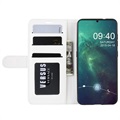 Etui z Portfelem do Nokia 6.2/7.2 z Magnetycznym Zamknięciem - Biel