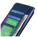 Etui z Portfelem do Nokia C200 z Magnetycznym Zamknięciem - Błękit