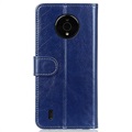 Etui z Portfelem do Nokia C200 z Magnetycznym Zamknięciem - Błękit