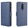 Etui z Portfelem do OnePlus 8 z Magnetycznym Zamknięciem - Błękit