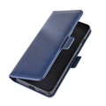 Etui z Portfelem do OnePlus 8 z Magnetycznym Zamknięciem - Błękit