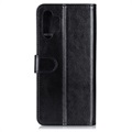 Etui z Portfelem do Samsung Galaxy A32 5G/M32 5G z Magnetycznym Zamknięciem - Czarne