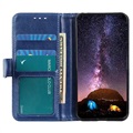 Etui z Portfelem do Samsung Galaxy A32 5G/M32 5G z Magnetycznym Zamknięciem - Błękit