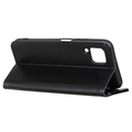Etui z Portfelem do Samsung Galaxy A42 5G z Magnetycznym Zamknięciem - Czarne