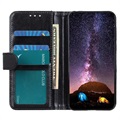 Etui z Portfelem do Samsung Galaxy A72 5G z Magnetycznym Zamknięciem - Czarne