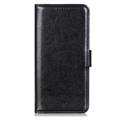 Etui z Portfelem do Sony Xperia 1 V z Magnetycznym Zamknięciem - Czarne