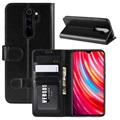 Etui z Portfelem do Xiaomi Redmi Note 8 Pro z Magnetycznym Zamknięciem - Czarne