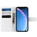 Etui z Portfelem do iPhone 11 z Magnetycznym Zamknięciem - Biel