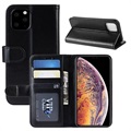 Etui z Portfelem do iPhone 11 Pro Max z Magnetycznym Zamknięciem - Czarne