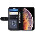 Etui z Portfelem do iPhone 11 Pro Max z Magnetycznym Zamknięciem - Czarne