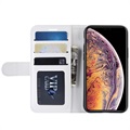 Etui z Portfelem do iPhone 11 Pro Max z Magnetycznym Zamknięciem - Biel