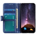 Etui z Portfelem i Funkcją Podpórki do Asus ROG Phone 5 - Błękit