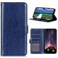 Etui z Portfelem i Funkcją Podpórki do Xiaomi Redmi Note 11 Pro/Note 11 Pro+ - Błękit