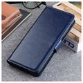 Etui z Portfelem i Funkcją Podpórki do Xiaomi Redmi Note 11 Pro/Note 11 Pro+ - Błękit