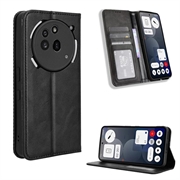 Nothing Phone (3a) Pro Etui portfelowe z magnetycznym zamknięciem - czarny