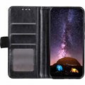 Samsung Galaxy S22 Ultra 5G Etui-Portfel Zamykane na Magnes - Czarne