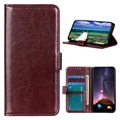 Sony Xperia 1 IV Etui-Portfel na Magnes - Brąz