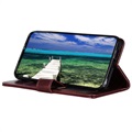 Sony Xperia 1 IV Etui-Portfel na Magnes - Brąz