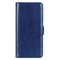 Sony Xperia 10 IV Etui-Portfel Zamykane na Magnes - Błękit