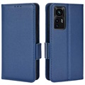 Xiaomi 12/12X Etui-Portfel z Magnetycznym Zamknięciem - Błękit