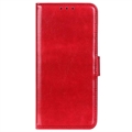 iPhone 15 Etui-Portfel Zamykane na Magnes - Czerwień