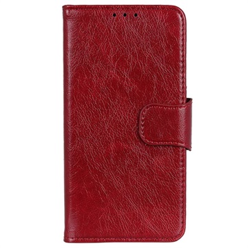 Etui z portfelem z funkcją podpórki - Samsung Galaxy S20+ - Czerwień