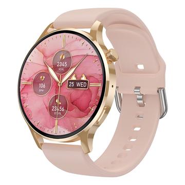 Inteligentny zegarek Watch3 pro 1,3" AMOLED z metalową kopertą i funkcją Bluetooth dla kobiet z monitorowaniem tętna