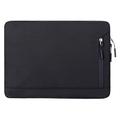 Wodoodporny elegancki pokrowiec na laptopa Oxford z boczną kieszenią - 15.6"