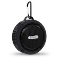 Wodoodporny Głośnik Bluetooth z Przyssawką C6 - Czarny