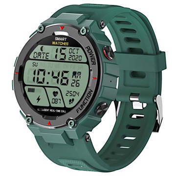 Wodoodporny Sportowy Smartwatch Bluetooth F26 - Zielony