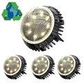 Wodoodporna Solarna Lampa Ogrodowa LED - 4 Szt.