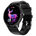 Wodoodporny Sportowy Smartwatch z Pulsometrem MX21 - Czarny